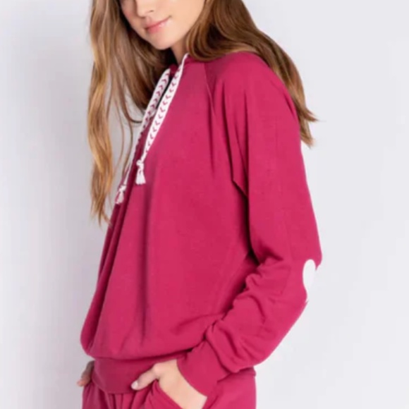 PJ Salvage Red Hoodie - Picture 1 of 4